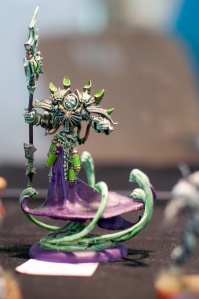 Asphyxious taking part in miniature painting contest.